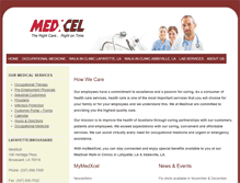 Tablet Screenshot of medxcelgroup.com